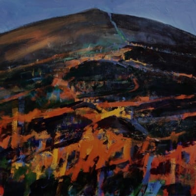 Fire on the Mountain, Martháin by Patsy Farr Fire on the Mountain, Martháin by Patsy Farr: Irish Art by Greenlane Gallery Dingle