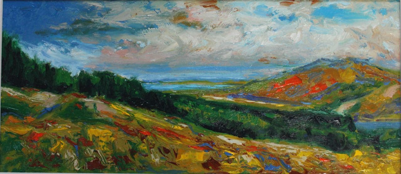 Glenteenassig, oil on panel, 21 x 27 cm, €1,500