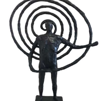 Celtic Spiral Man by Hans Blank: Irish Art by Greenlane Gallery Dingle