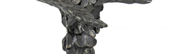 Children of Lir, Bronze, H19 x W12.5 x D7 cm
