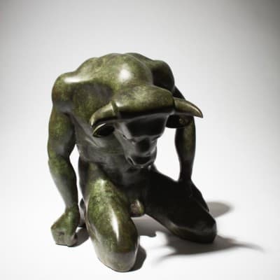 Minotaur by Anthony Scott: Irish Art by Greenlane Gallery Dingle