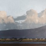 View of Slieve Mish range by Hugh Thompson: Irish art at The Greenlane Gallery