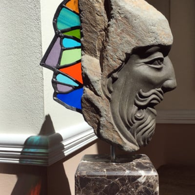 Old Man of The Hills by BEN DEARNLEY: Irish Art by Greenlane Gallery Dingle