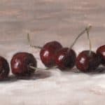 Cherries 2 by Vivienne St Clair: Irish art at The Greenlane Gallery