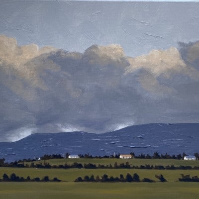 Slieve Mish Mountain,Co.Kerry by Hugh Thompson: Irish Art by Greenlane Gallery Dingle