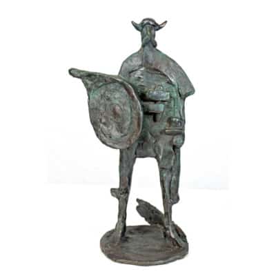 Viking with Shield by Hans Blank: Irish Art by Greenlane Gallery Dingle