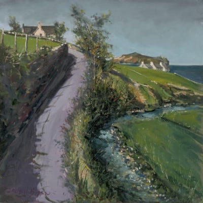 Country Road Take me Home by Gerard Byrne: Irish Art by Greenlane Gallery Dingle