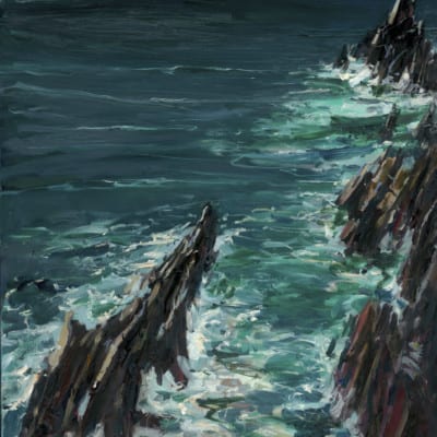 Hypnotic Waves by Gerard Byrne: Irish Art by Greenlane Gallery Dingle