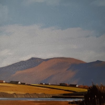 View from Slea Head by Hugh Thompson: Irish Art by Greenlane Gallery Dingle