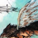 Angel Wolf by Margo Banks: Irish art at The Greenlane Gallery