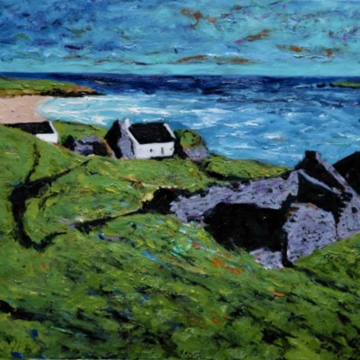 An Trá Bán 11 by Michael Flaherty: Irish Art by Greenlane Gallery Dingle