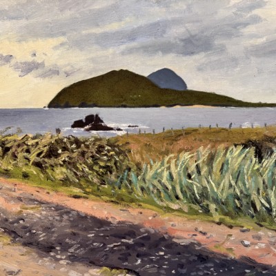 The Great Blasket Island by Mick O’ Dea: Irish Art by Greenlane Gallery Dingle