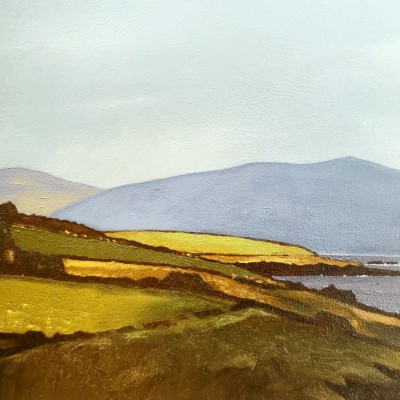 Slea Head  Drive ,Ventry by Hugh Thompson: Irish Art by Greenlane Gallery Dingle