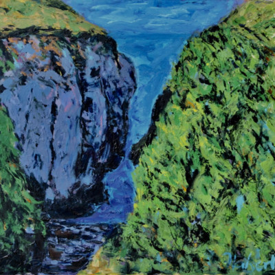 Brandon Creek by Michael Flaherty: Irish Art by Greenlane Gallery Dingle