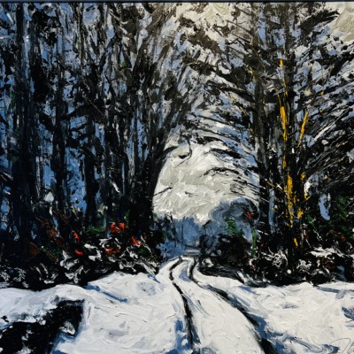 The Road Home by Michael Flaherty: Irish art at The Greenlane Gallery