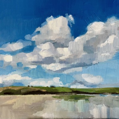 Cloudscape by Maev Kelly: Irish Art by Greenlane Gallery Dingle