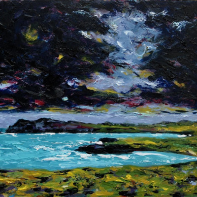 Dark Sky by Michael Flaherty: Irish Art by Greenlane Gallery Dingle