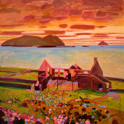 An Scoil Scannánaíochta – SOLD by Niall Naessens: Irish Art by Greenlane Gallery Dingle